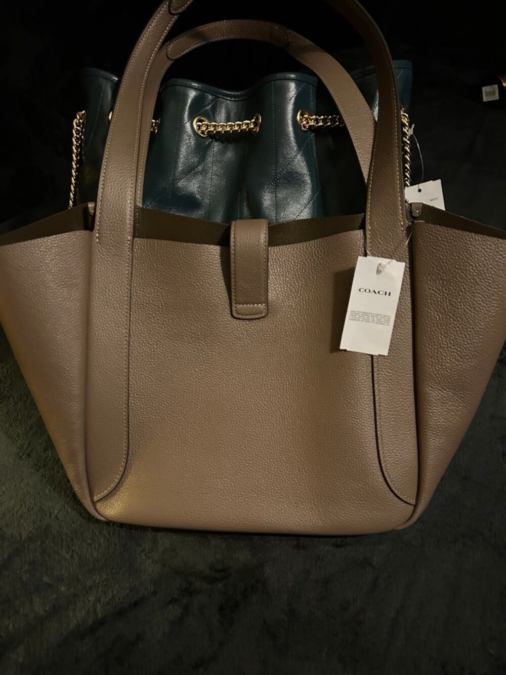 Coach Outlet Hadley Turnlock Tote Bag - Picture 4 of 5